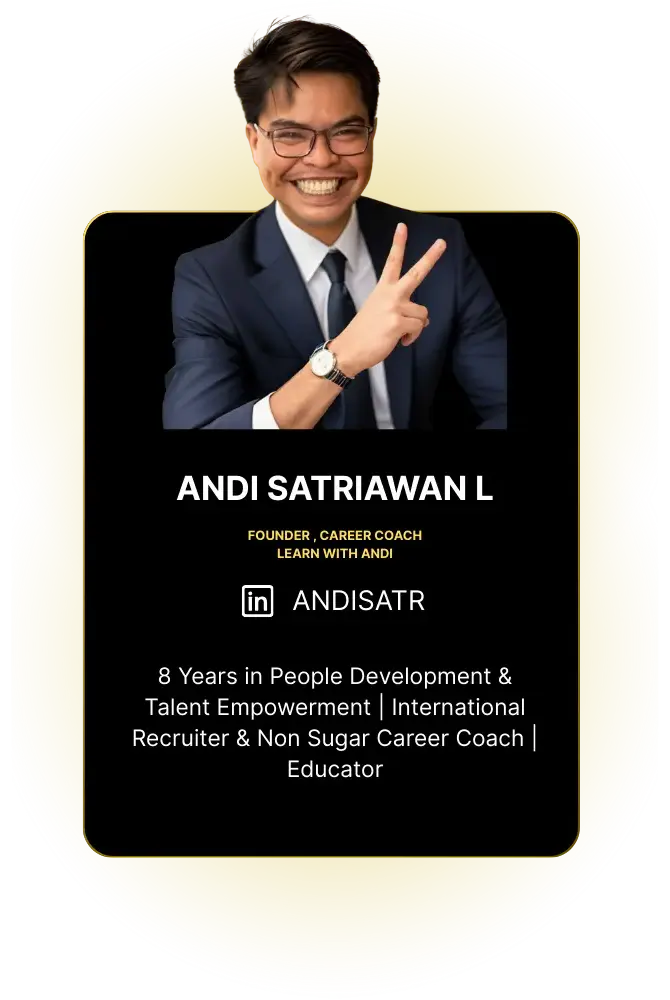 Andi Satriawan Lubis mentor LWA